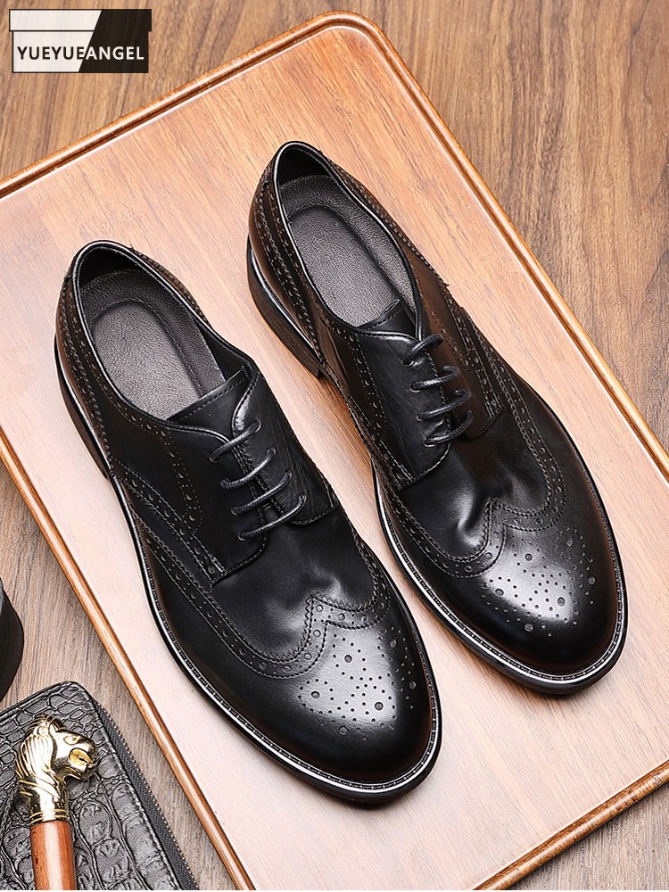 Men'S Grooming Tips - Zapatos de cuero de vaca hechos