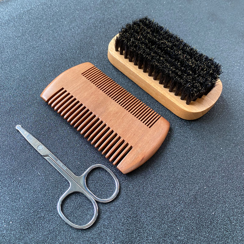 Men'S Grooming Organizer - Set de Cuidado de Barba para
