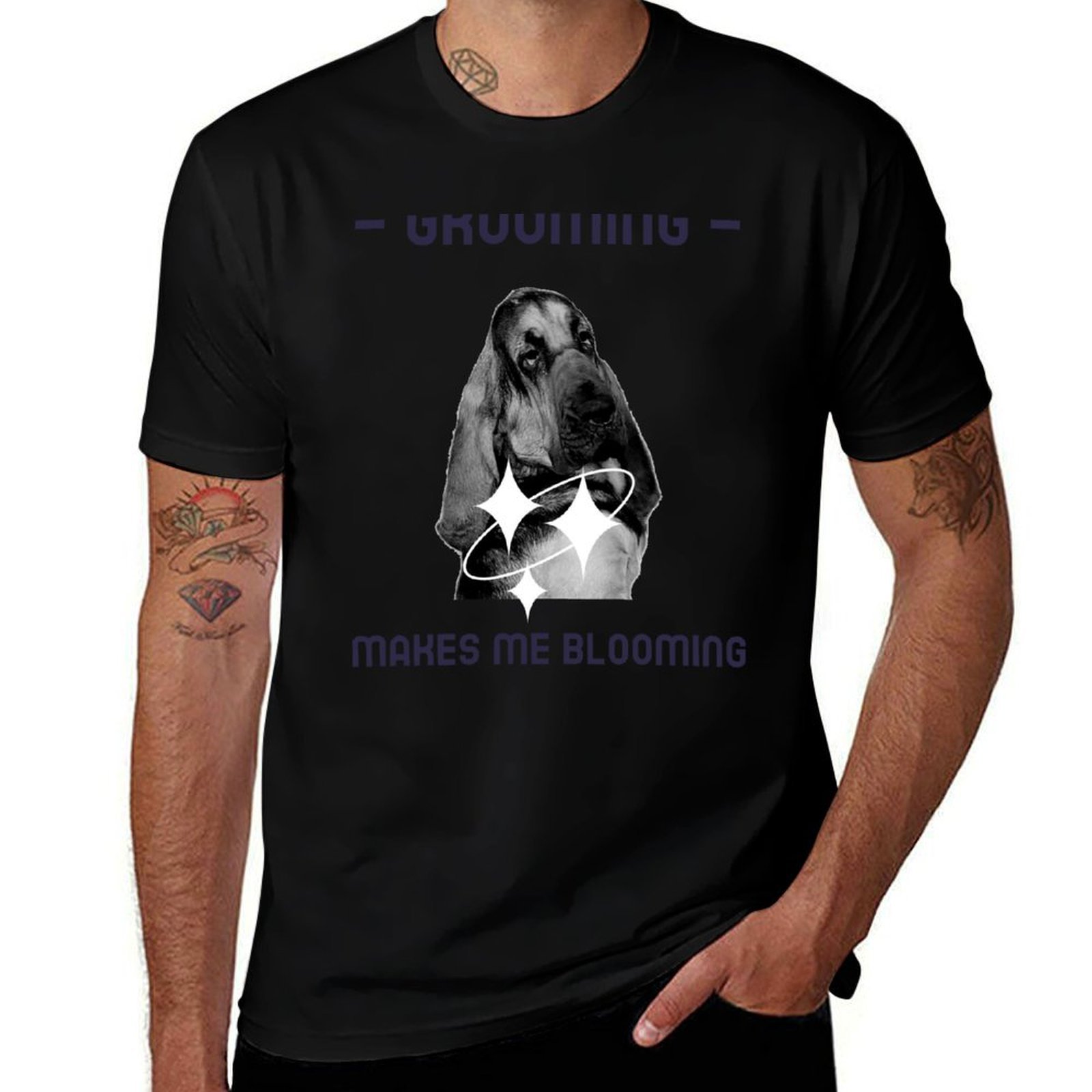Men'S Grooming Utilities - Camiseta divertida con diseño de un