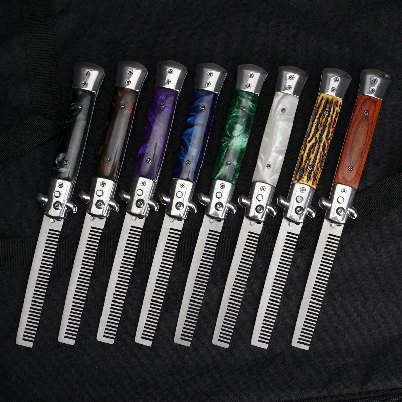 Peine plegable portátil con re - Men'S Grooming Hairstyles reseña y precio