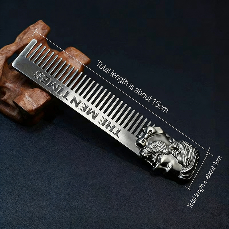 Peine de metal vintage retro p - Men'S Grooming Oil reseña y precio