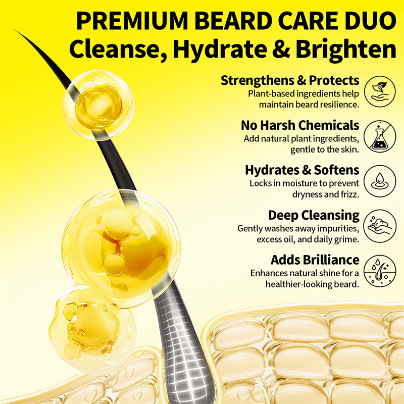 Kit de Aceite para Barba, Crem - Men'S Grooming Oil reseña y precio