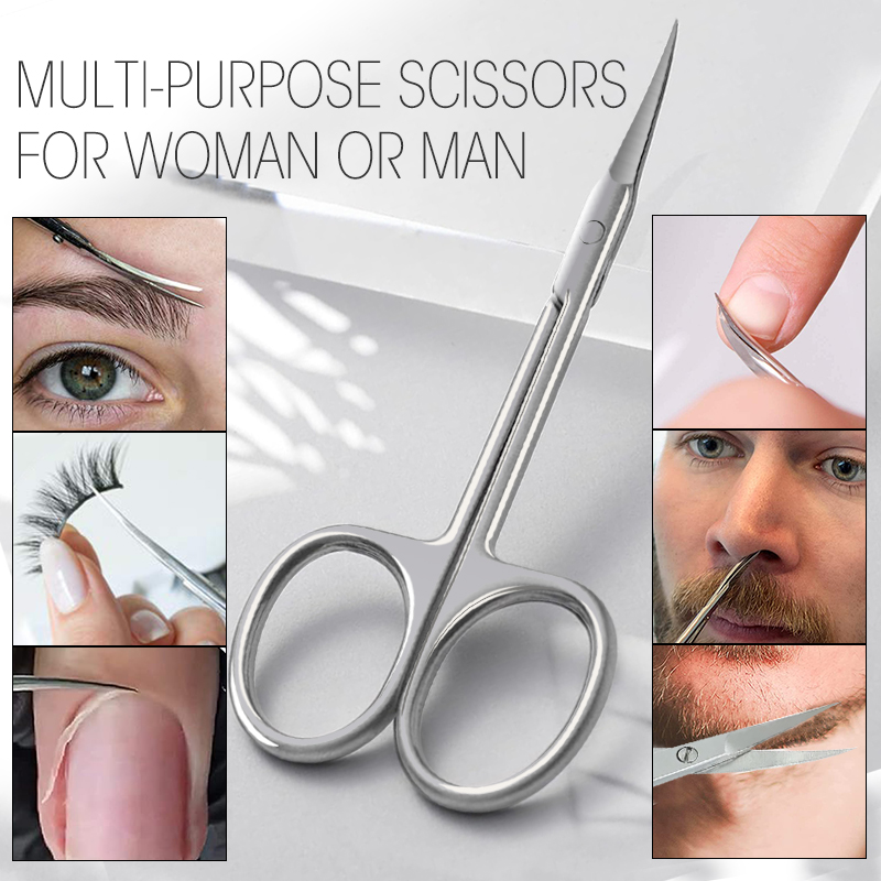 Tijeras curvadas de acero inox - Men'S Grooming Tips reseña y precio