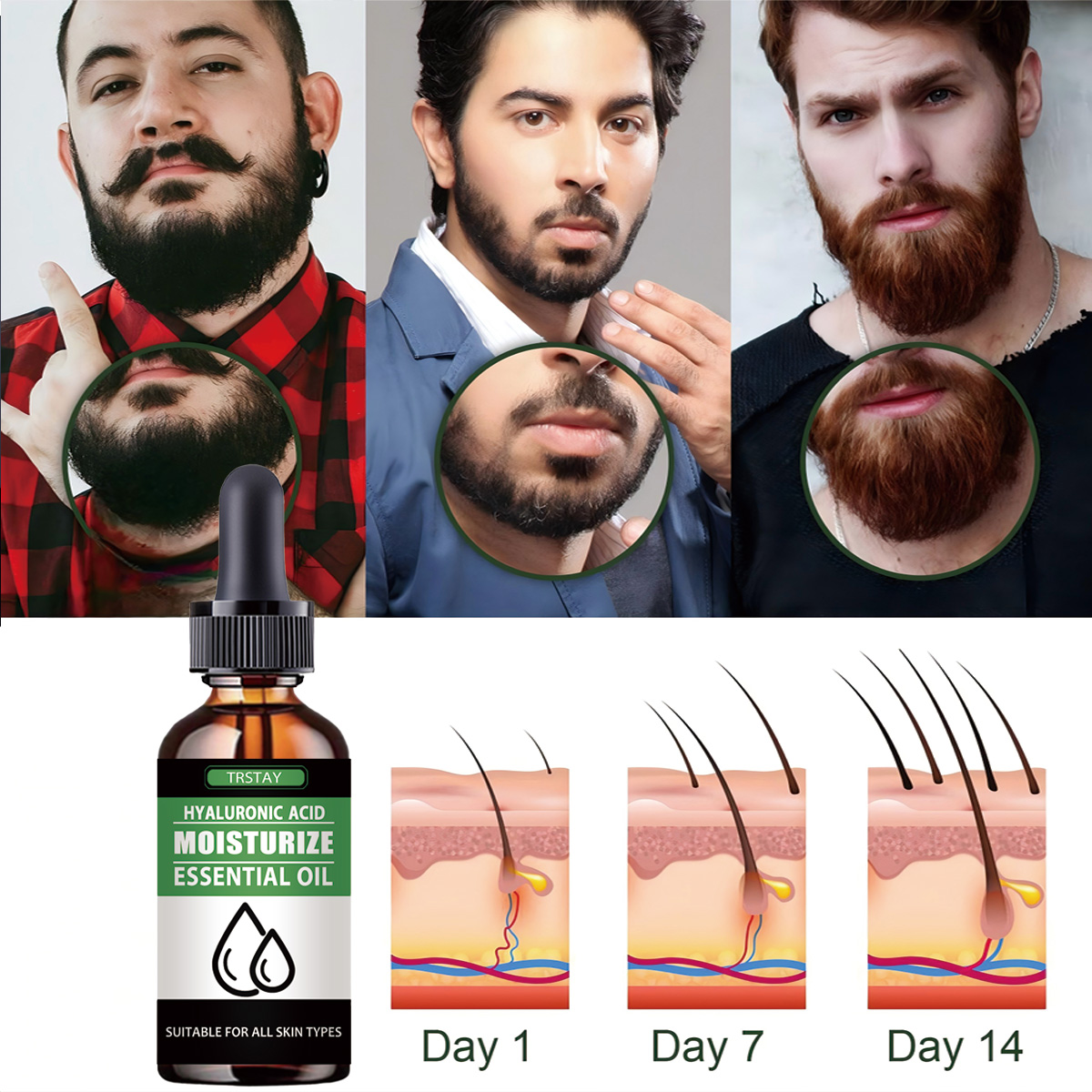 100% Natural acelera el vello  - Men'S Grooming And Skin Care reseña y precio
