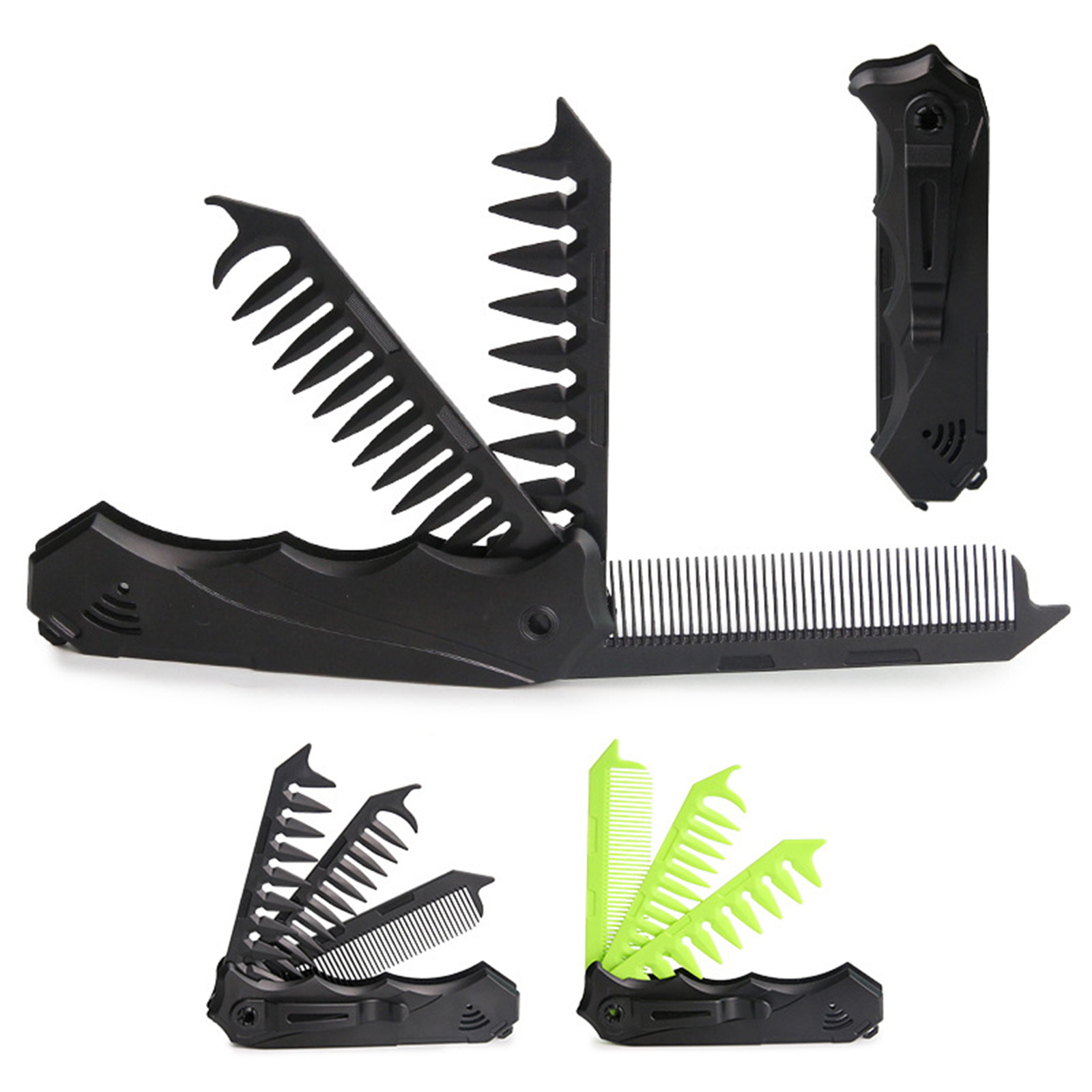 Peine plegable de doble diente - Men'S Grooming Organizer reseña y precio
