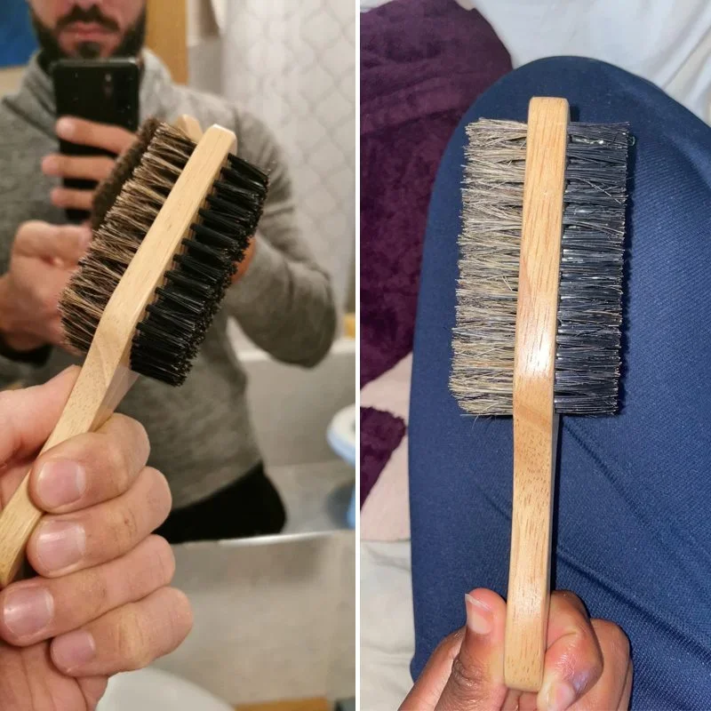Cepillo para Barba con Mango d - Men'S Grooming Organizer reseña y precio