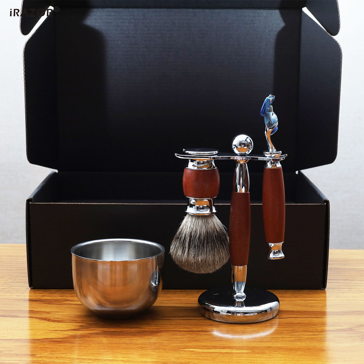 iRAZOR Kit de Afeitado de Lujo - Men'S Grooming Tips reseña y precio