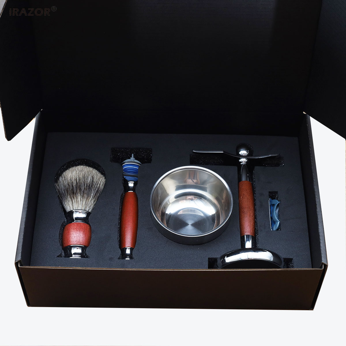 iRAZOR Kit de Afeitado de Lujo - Men'S Grooming Tips reseña y precio