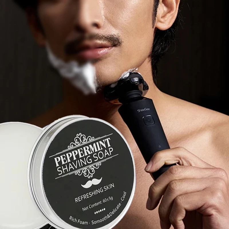 Jabón de Afeitar de Menta 60g, - Men'S Grooming And Skin Care reseña y precio
