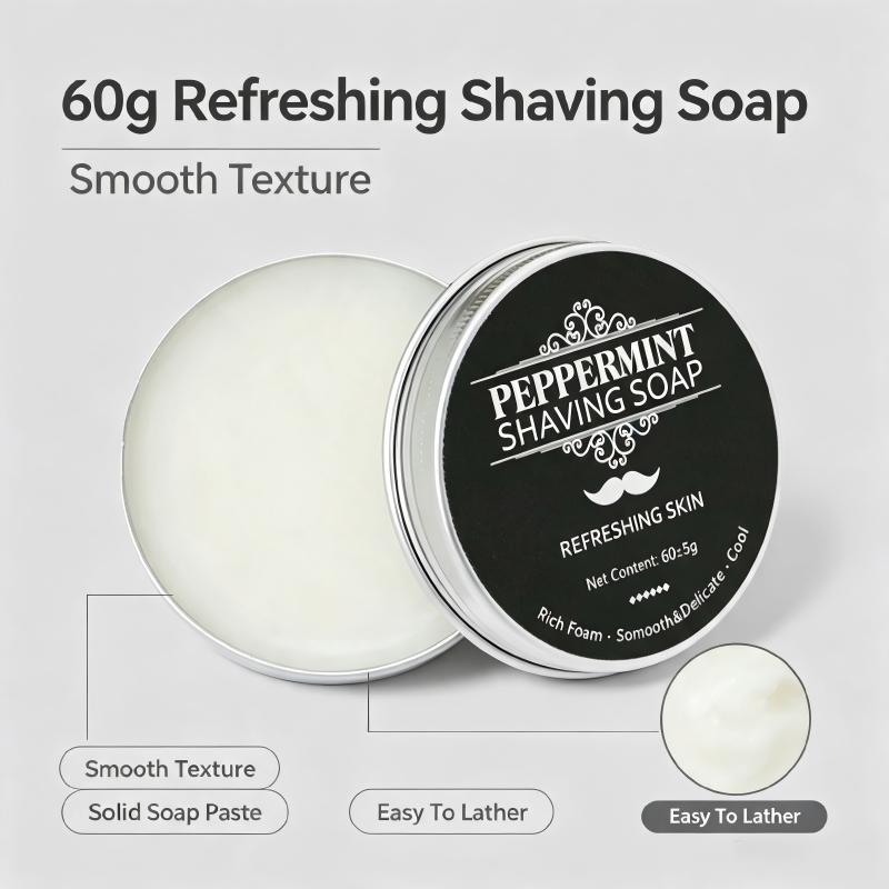 Jabón de Afeitar Cool Mint Pep - Men'S Grooming And Skin Care reseña y precio