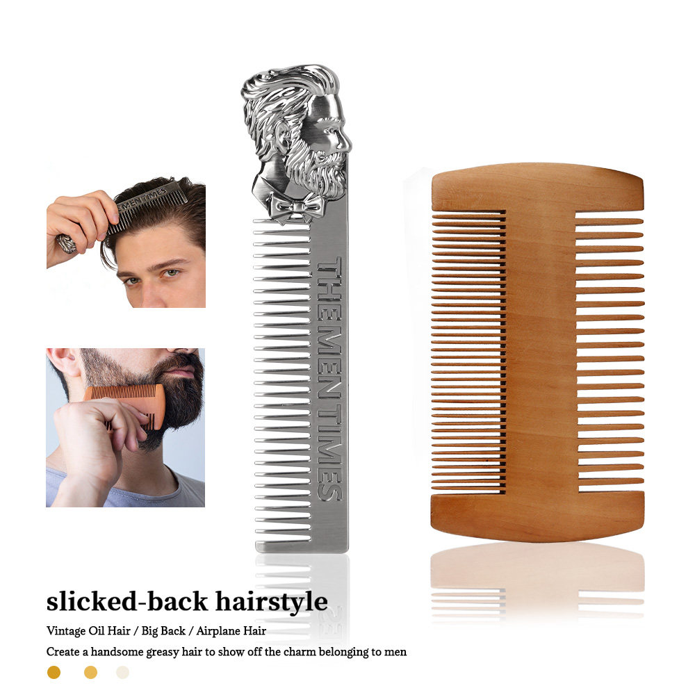 Set de Peine para Barba y Cabe - Men'S Grooming Hairstyles reseña y precio